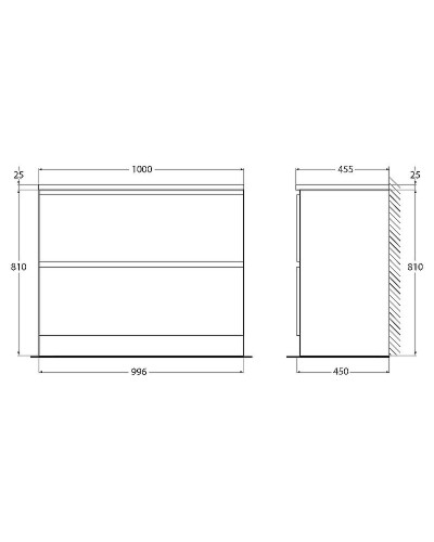 Тумба под раковину BelBagno 100 ALBANO-1000-2C-PIA-PS Pino Scania
