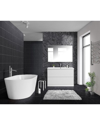 Тумба под раковину BelBagno 120 ALBANO-1200-2C-PIA-BL Bianco Lucido