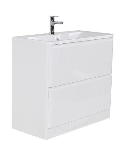 Тумба под раковину BelBagno 80 ALBANO-800-2C-PIA-BL Bianco Lucido