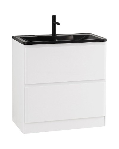 Тумба под раковину BelBagno 80 ALBANO-800-2C-PIA-BL Bianco Lucido