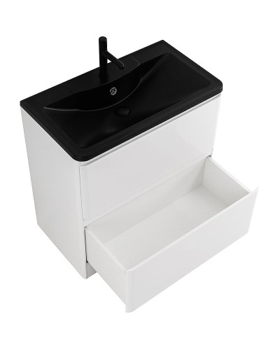 Тумба под раковину BelBagno 80 ALBANO-800-2C-PIA-BL Bianco Lucido