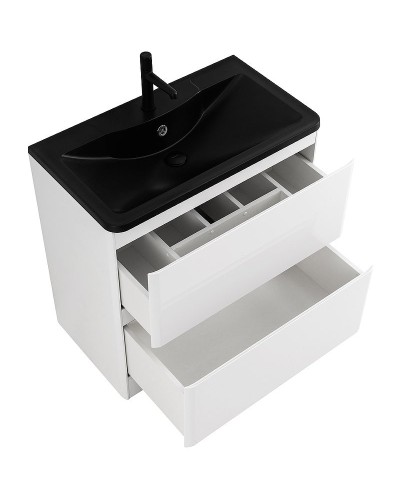 Тумба под раковину BelBagno 80 ALBANO-800-2C-PIA-BL Bianco Lucido