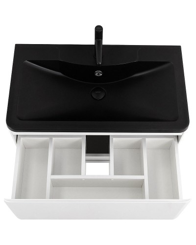 Тумба под раковину BelBagno 80 ALBANO-800-2C-PIA-BL Bianco Lucido