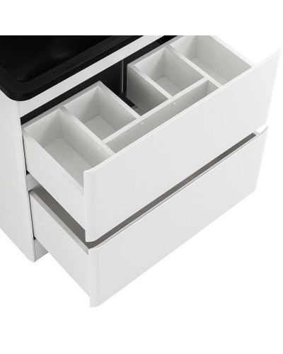 Тумба под раковину BelBagno 80 ALBANO-800-2C-PIA-BL Bianco Lucido