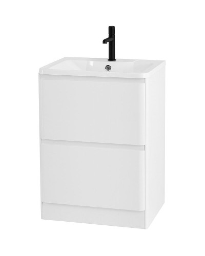 Тумба под раковину BelBagno 60 ALBANO-600-2C-PIA-BL Bianco Lucido