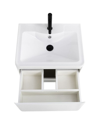 Тумба под раковину BelBagno 60 ALBANO-600-2C-PIA-BL Bianco Lucido