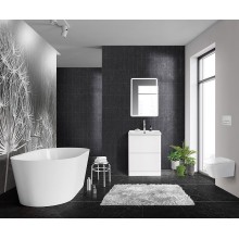 Тумба под раковину BelBagno 60 ALBANO-600-2C-PIA-BL Bianco Lucido