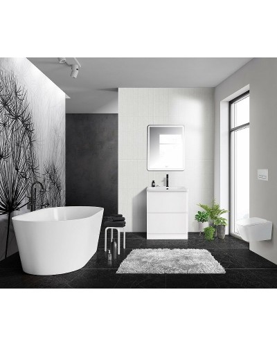 Тумба под раковину BelBagno 70 ALBANO-700-2C-PIA-BL Bianco Lucido