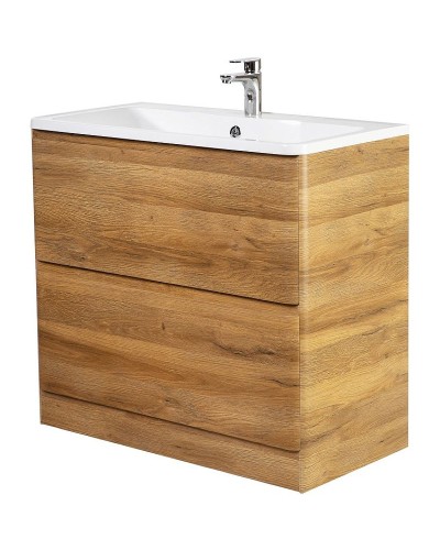 Тумба под раковину BelBagno 80 ALBANO-800-2C-PIA-RR Rovere Rustico