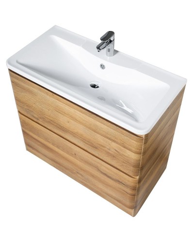 Тумба под раковину BelBagno 80 ALBANO-800-2C-PIA-RR Rovere Rustico