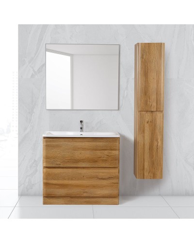 Тумба под раковину BelBagno 80 ALBANO-800-2C-PIA-RR Rovere Rustico