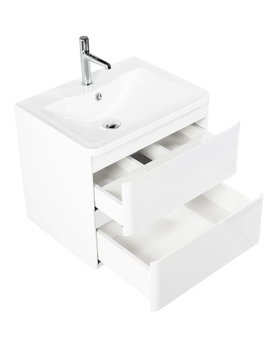 Тумба под раковину BelBagno 70 ALBANO-700-2C-SO-BL подвесная Bianco Lucido