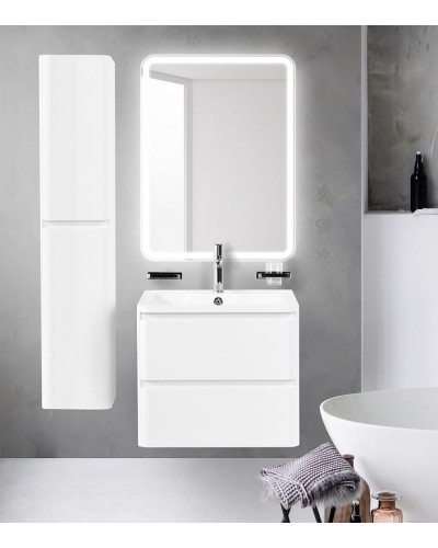Тумба под раковину BelBagno 70 ALBANO-700-2C-SO-BL подвесная Bianco Lucido