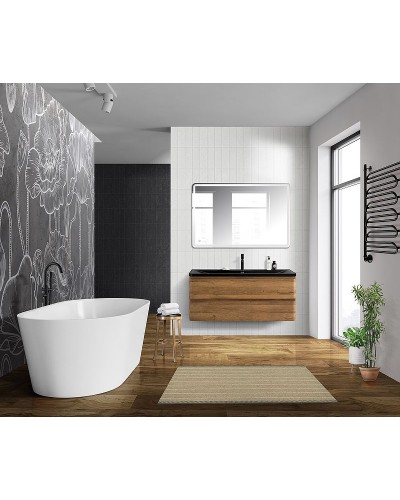 Тумба под раковину BelBagno 120 ALBANO-1200-2C-SO-RR подвесная Rovere Rustico