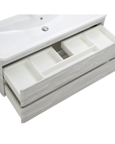 Тумба под раковину BelBagno 120 ALBANO-1200-2C-SO-RVB подвесная Rovere Vintage Bianco