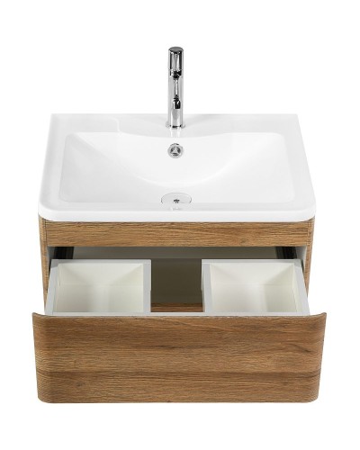 Тумба под раковину BelBagno 70 ALBANO-700-2C-SO-RR подвесная Rovere Rustico