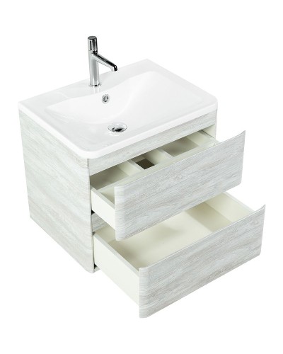 Тумба под раковину BelBagno 70 ALBANO-700-2C-SO-RVB подвесная Rovere Vintage Bianco