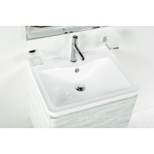 Тумба под раковину BelBagno 70 ALBANO-700-2C-SO-RVB подвесная Rovere Vintage Bianco