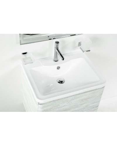 Тумба под раковину BelBagno 70 ALBANO-700-2C-SO-RVB подвесная Rovere Vintage Bianco