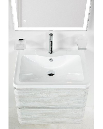 Тумба под раковину BelBagno 70 ALBANO-700-2C-SO-RVB подвесная Rovere Vintage Bianco