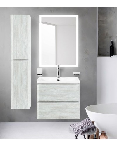 Тумба под раковину BelBagno 70 ALBANO-700-2C-SO-RVB подвесная Rovere Vintage Bianco