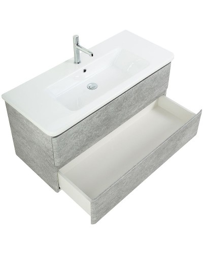 Тумба под раковину BelBagno 105 ALBANO-CER-1050-2C-SO-CVG подвесная Cemento Verona Grigio