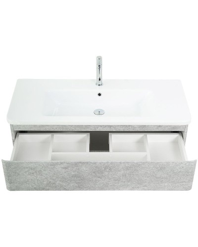 Тумба под раковину BelBagno 105 ALBANO-CER-1050-2C-SO-CVG подвесная Cemento Verona Grigio