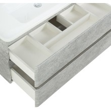 Тумба под раковину BelBagno 105 ALBANO-CER-1050-2C-SO-CVG подвесная Cemento Verona Grigio