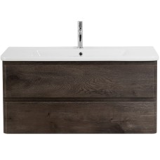 Тумба под раковину BelBagno 105 ALBANO-CER-1050-2C-SO-RNG подвесная Robere Nature Grigio