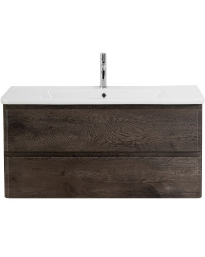 Тумба под раковину BelBagno 105 ALBANO-CER-1050-2C-SO-RNG подвесная Robere Nature Grigio