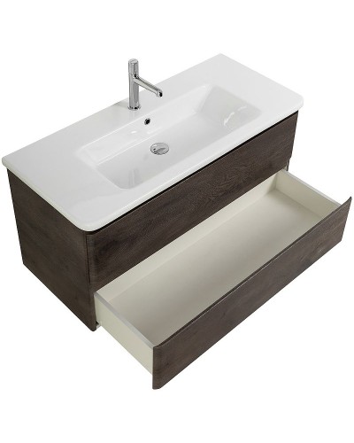 Тумба под раковину BelBagno 105 ALBANO-CER-1050-2C-SO-RNG подвесная Robere Nature Grigio