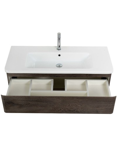 Тумба под раковину BelBagno 105 ALBANO-CER-1050-2C-SO-RNG подвесная Robere Nature Grigio