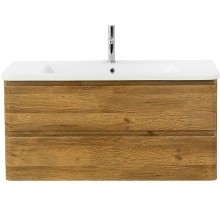 Тумба под раковину BelBagno 105 ALBANO-CER-1050-2C-SO-RR подвесная Rovere Rustico