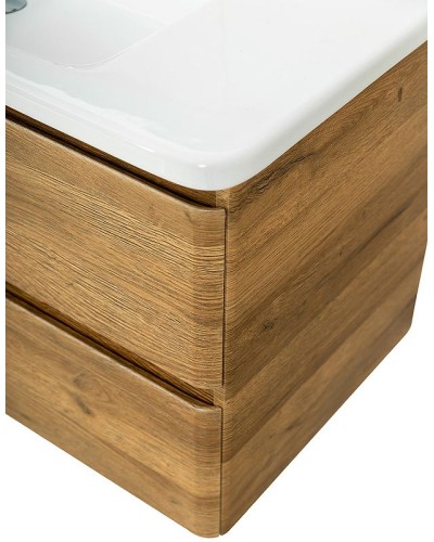 Тумба под раковину BelBagno 105 ALBANO-CER-1050-2C-SO-RR подвесная Rovere Rustico
