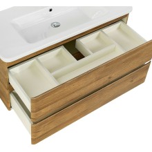 Тумба под раковину BelBagno 105 ALBANO-CER-1050-2C-SO-RR подвесная Rovere Rustico