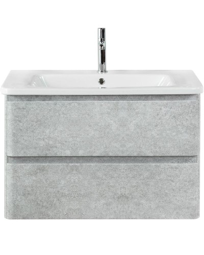 Тумба под раковину BelBagno 80 ALBANO-CER-800-2C-SO-CVG подвесная Cemento Verona Grigio