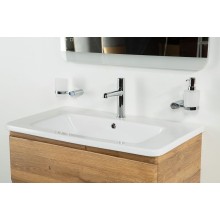 Тумба под раковину BelBagno 80 ALBANO-CER-800-2C-SO-RR подвесная Rovere Rustico