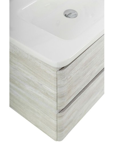 Тумба под раковину BelBagno 80 ALBANO-CER-800-2C-SO-RVB подвесная Rovere Vintage Bianco