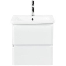 Тумба под раковину BelBagno 50 ALBANO-CER-500-2C-SO-BL подвесная Bianco Lucido