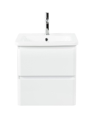 Тумба под раковину BelBagno 50 ALBANO-CER-500-2C-SO-BL подвесная Bianco Lucido