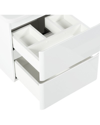 Тумба под раковину BelBagno 50 ALBANO-CER-500-2C-SO-BL подвесная Bianco Lucido