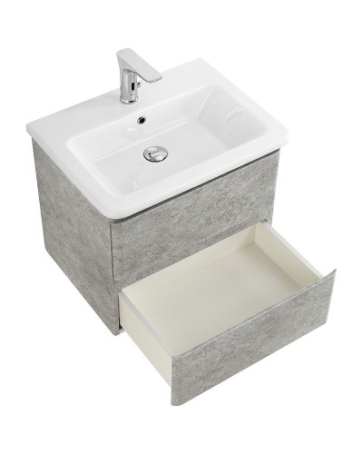 Тумба под раковину BelBagno 50 ALBANO-CER-500-2C-SO-CVG подвесная Cemento Verona Grigio
