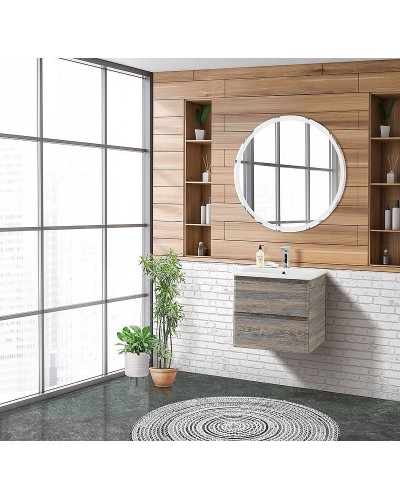 Тумба под раковину BelBagno 50 ALBANO-CER-500-2C-SO-PS подвесная Pino Scania