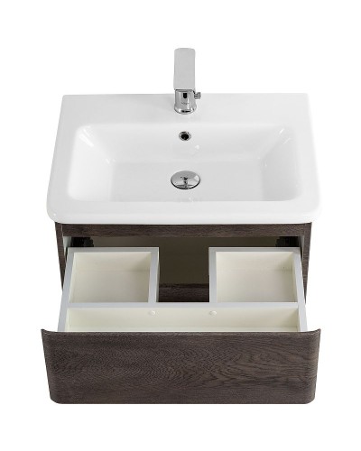 Тумба под раковину BelBagno 50 ALBANO-CER-500-2C-SO-RNG подвесная Robere Nature Grigio