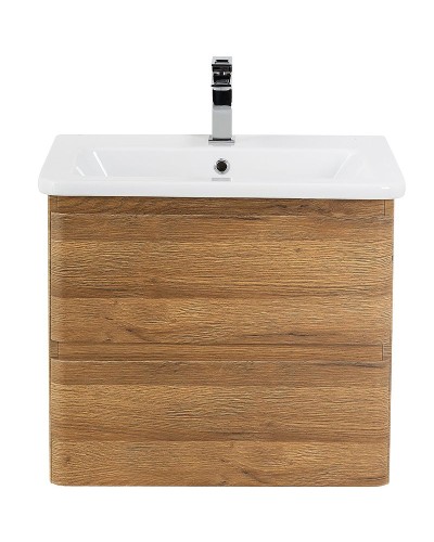 Тумба под раковину BelBagno 50 ALBANO-CER-500-2C-SO-RR подвесная Rovere Rustico