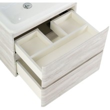 Тумба под раковину BelBagno 50 ALBANO-CER-500-2C-SO-RVB подвесная Rovere Vintage Bianco