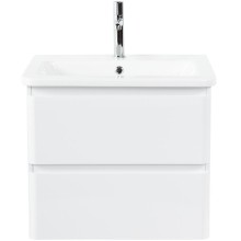 Тумба под раковину BelBagno 60 ALBANO-CER-600-2C-SO-BL подвесная Bianco Lucido