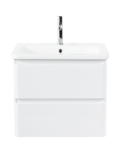 Тумба под раковину BelBagno 60 ALBANO-CER-600-2C-SO-BL подвесная Bianco Lucido