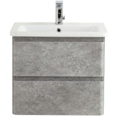 Тумба под раковину BelBagno 60 ALBANO-CER-600-2C-SO-CVG подвесная Cemento Verona Grigio