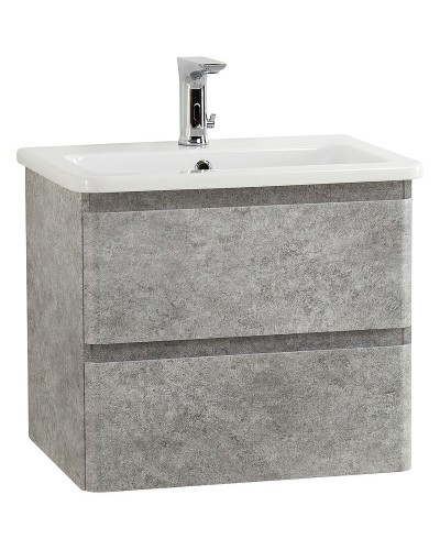 Тумба под раковину BelBagno 60 ALBANO-CER-600-2C-SO-CVG подвесная Cemento Verona Grigio